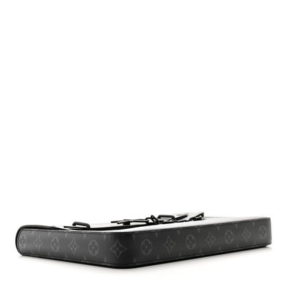 Louis Vuitton LOUIS VUITTON Monogram Eclipse Pochette Steamer 4 of 7