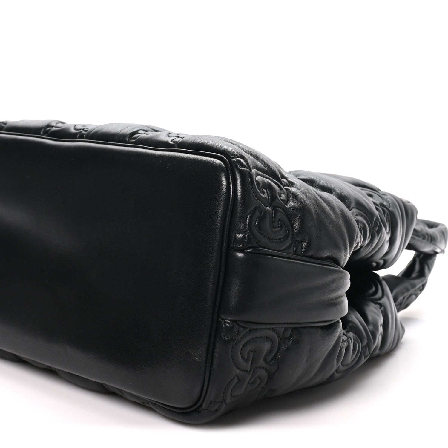 Gucci Calfskin GG Matelasse Large Tote Black 10 of 10