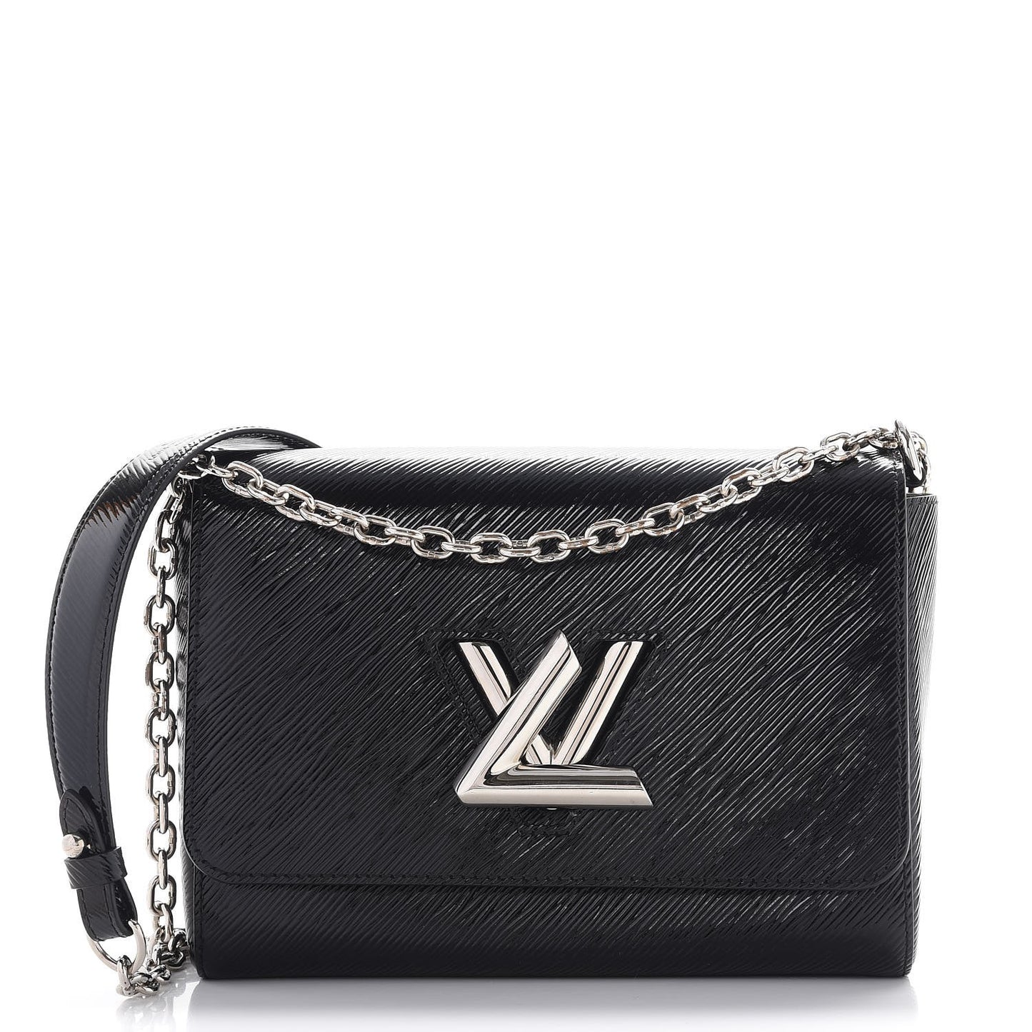 Electric Epi Twist Shoulder Bag MM Black