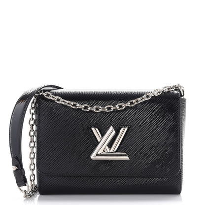 Louis Vuitton Electric Epi Twist Shoulder Bag MM Black 1 of 8