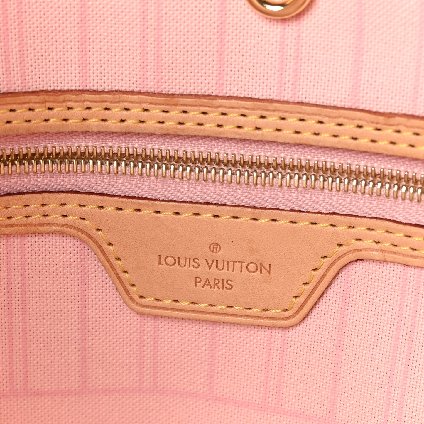Damier Azur Neo Neverfull MM Rose Ballerine