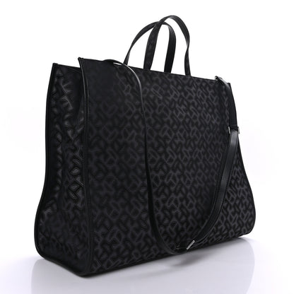 Telfar Monogram Jacquard Large Shopping Bag Black 3 of 8