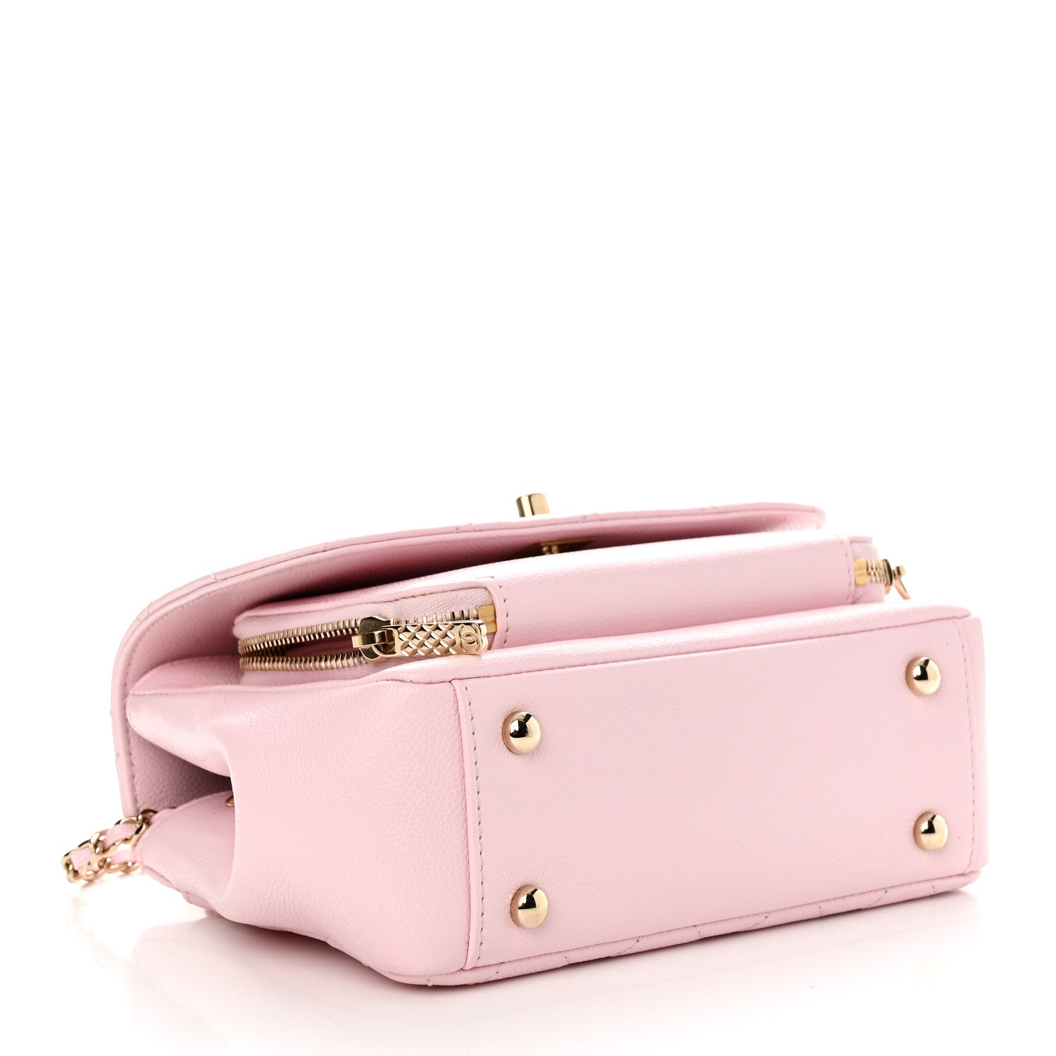 Chanel Caviar Quilted Small Business Affinity Flap Light Pink 4 of 12