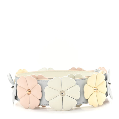 Fendi Calfskin Flowerland Studded Strap You Perla Opale 2 of 5