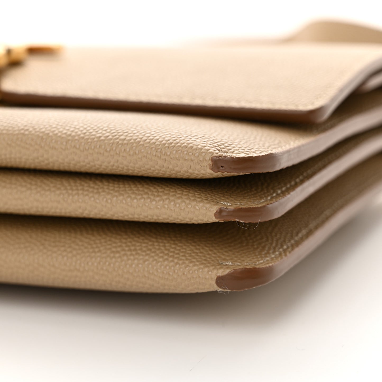 Grained Calfskin Albion TB Bag Archive Beige