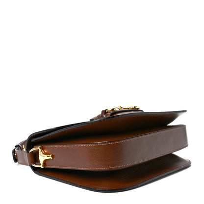 Gucci Azalea Calfskin Horsebit 1955 Shoulder Bag Brown Sugar 4 of 12