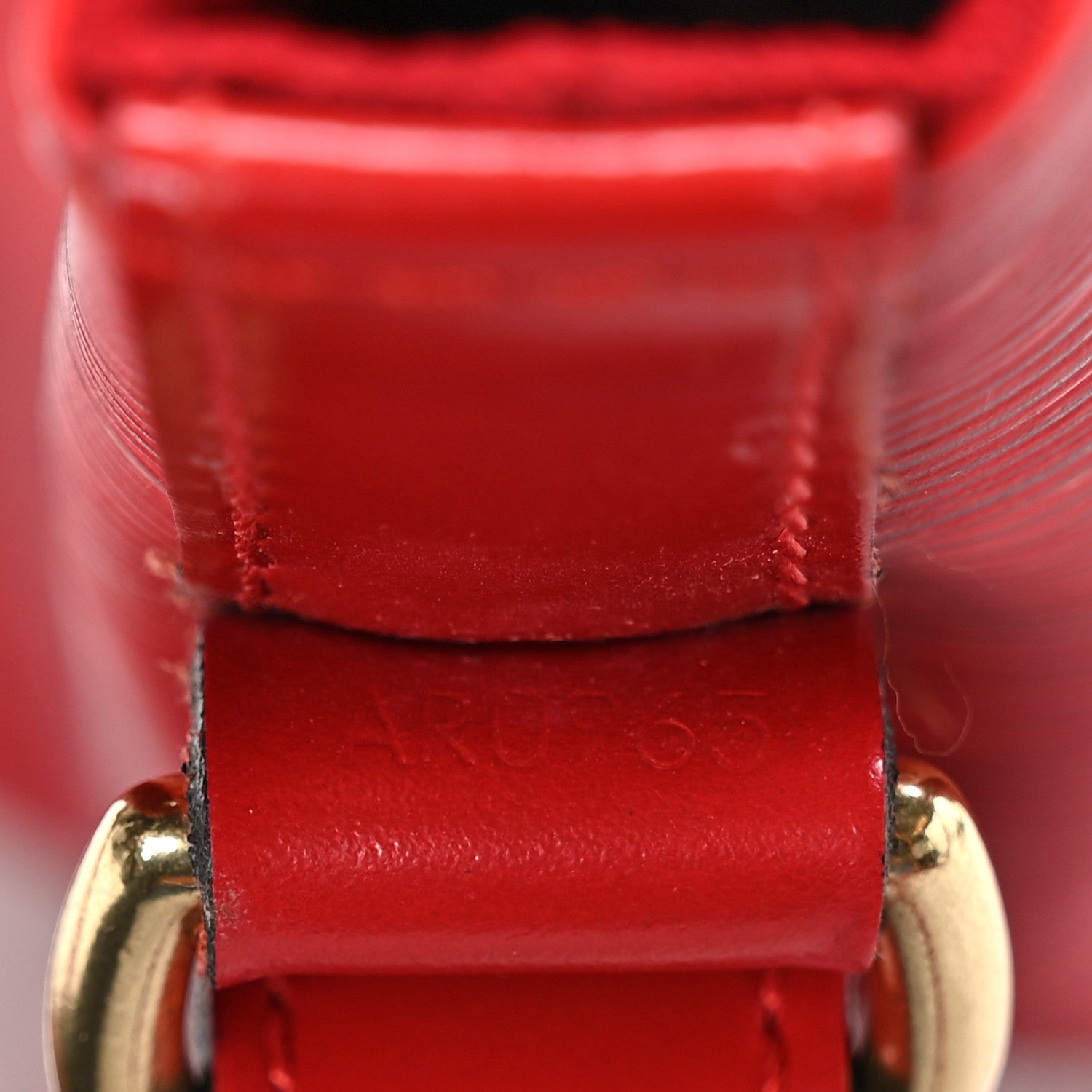 Louis Vuitton Epi Petit Noe Castillan Red 7 of 13