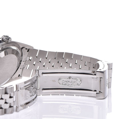 Rolex Stainless Steel 18K White Gold 36mm Oyster Perpetual Datejust Watch White Roman 16234 6 of 7