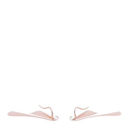 Tiffany 18K Rose Gold Elsa Peretti High Tide Earrings 3 of 5