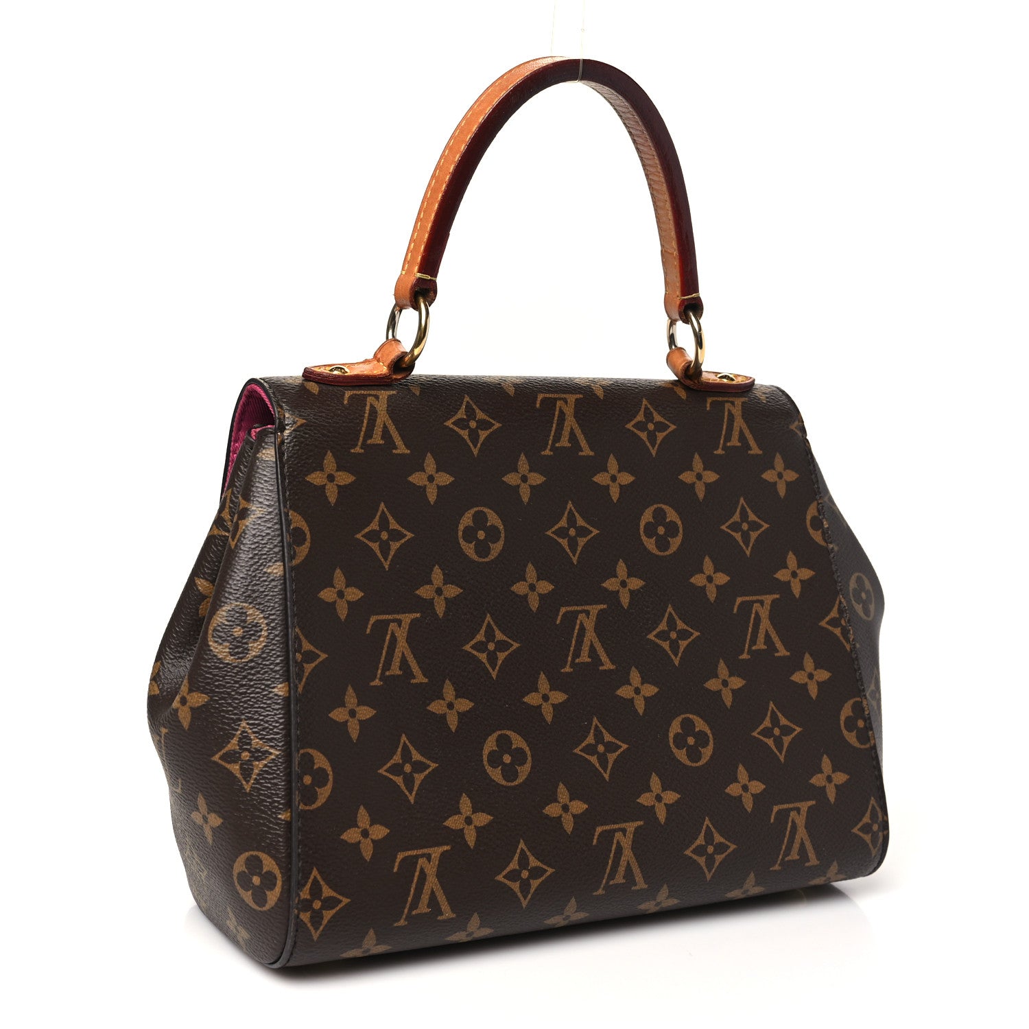 Louis Vuitton Monogram Cluny BB Bordeaux Fuchsia 3 of 9