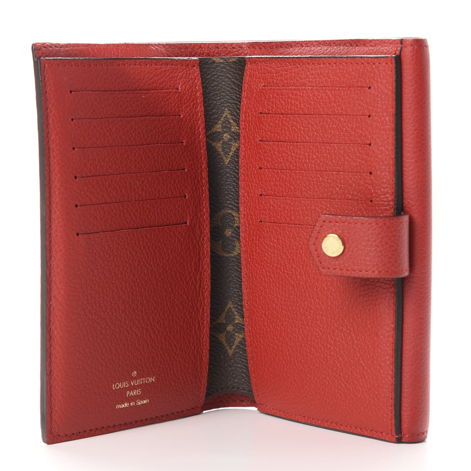 Louis Vuitton Monogram Pallas Compact Wallet Cherry 5 of 7