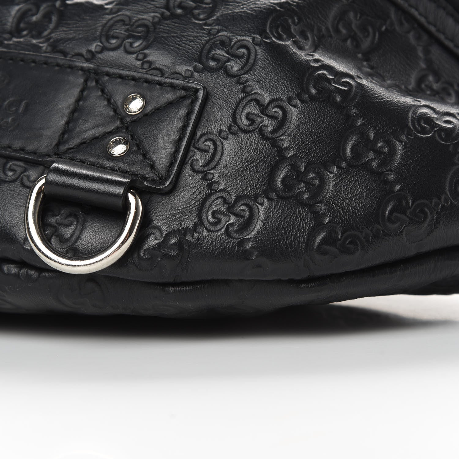 Gucci Guccissima Web Belt Bag Black 10 of 12