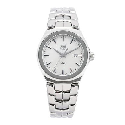 Tag Heuer Stainless Steel Mother of Pearl 32mm Link Lady Quartz Watch WBC1310 1 of 5
