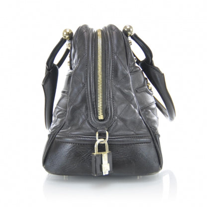 Burberry Leather Quilted Satchel Dark Brown 7 of 13