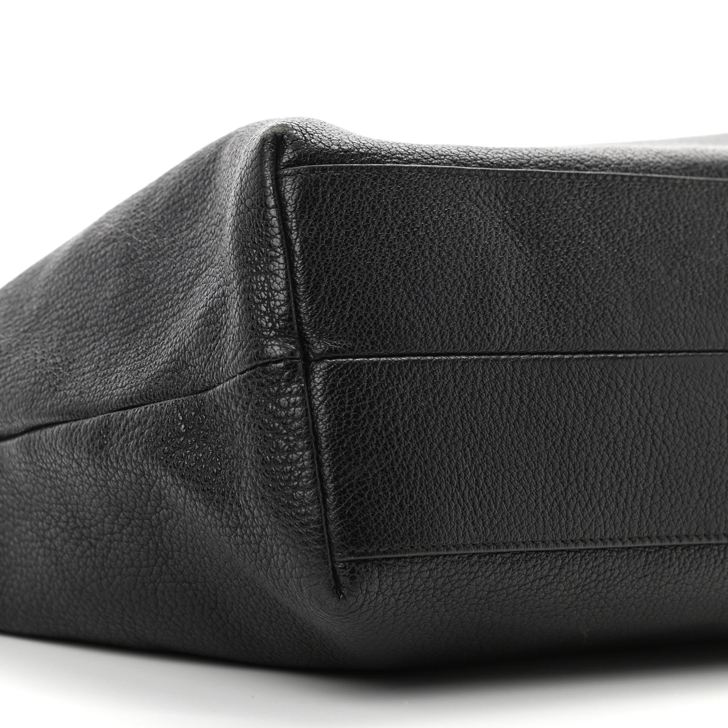 Salvatore Ferragamo Goatskin Large Mika Tote Black 8 of 10