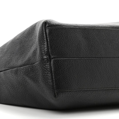 Salvatore Ferragamo Goatskin Large Mika Tote Black 8 of 10
