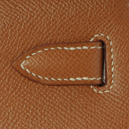 Hermes Courchevel Kelly Sellier 28 Gold 37 of 37