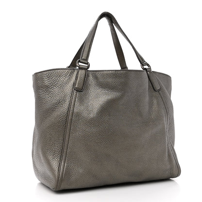 Gucci Metallic Cellarius Calfskin Medium Soho Shoulder Bag Sasso 3 of 12