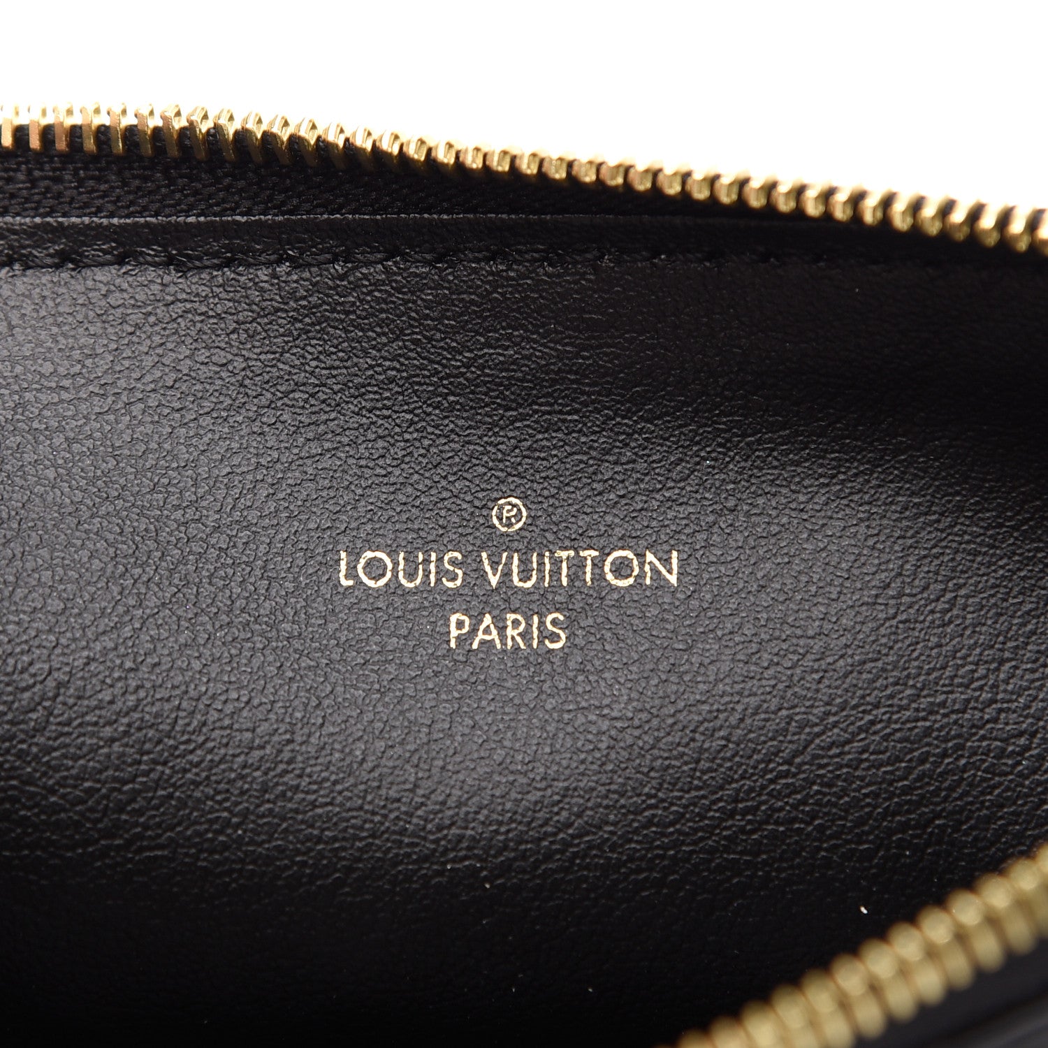 Louis Vuitton Empreinte Felicie Chain Wallet Zippered Insert Black 6 of 7