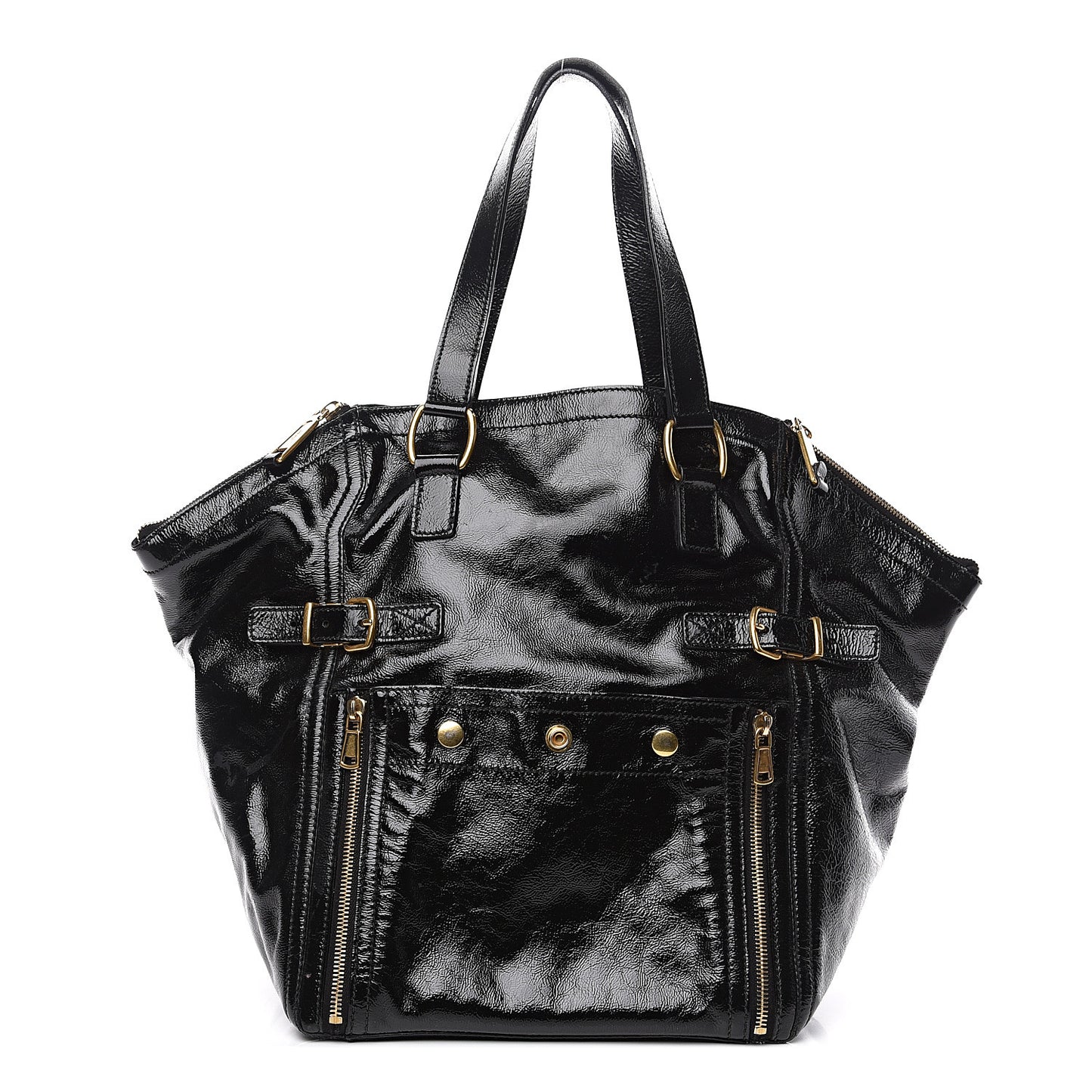 Patent Medium Downtown Black