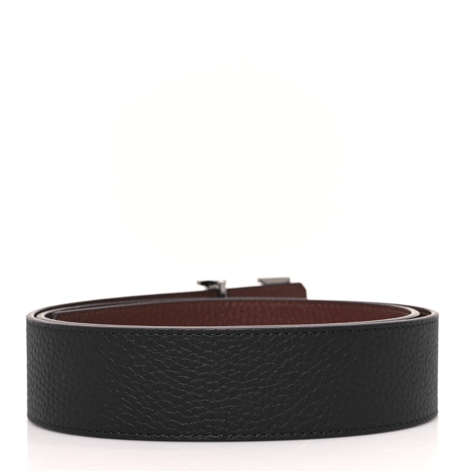 Louis Vuitton Taurillon Calfskin 40mm LV Tilt Reversible Belt 95 38 Navy Cognac 2 of 5