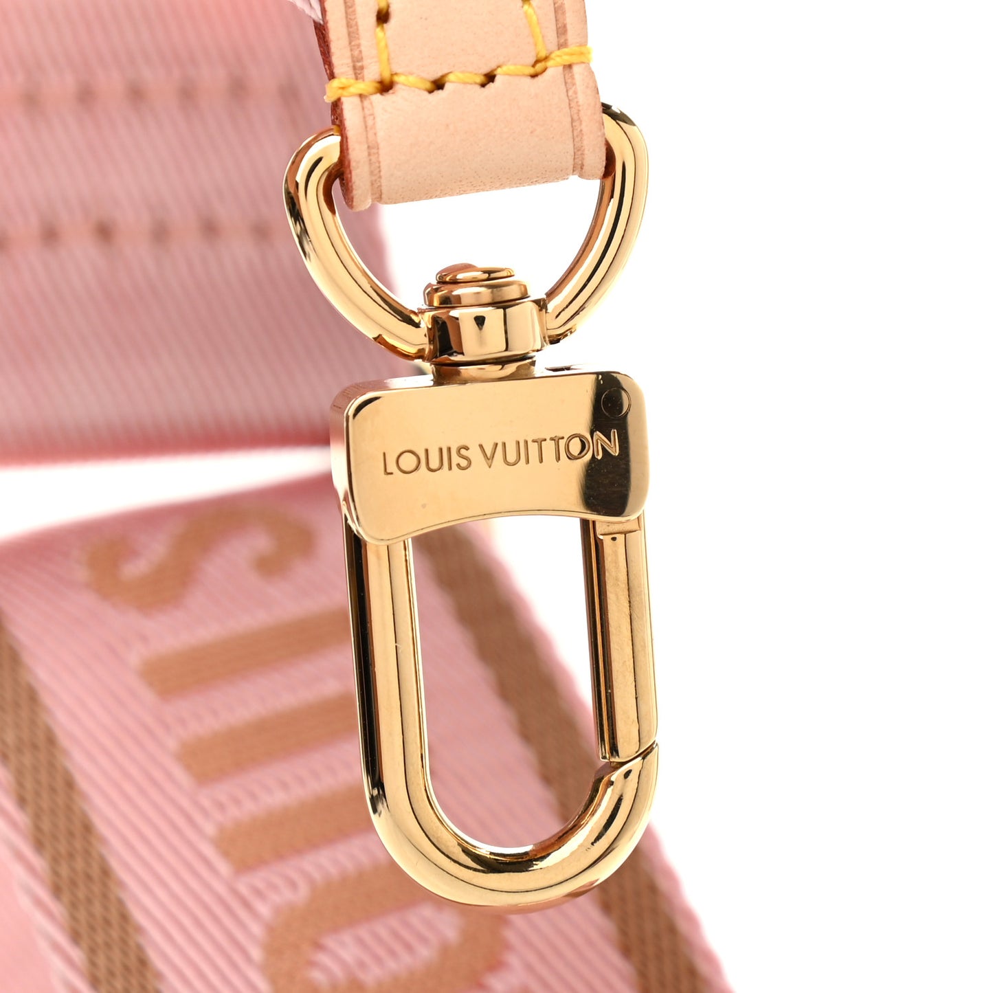 Monogram Multi Pochette Accessories Shoulder Strap Rose Clair