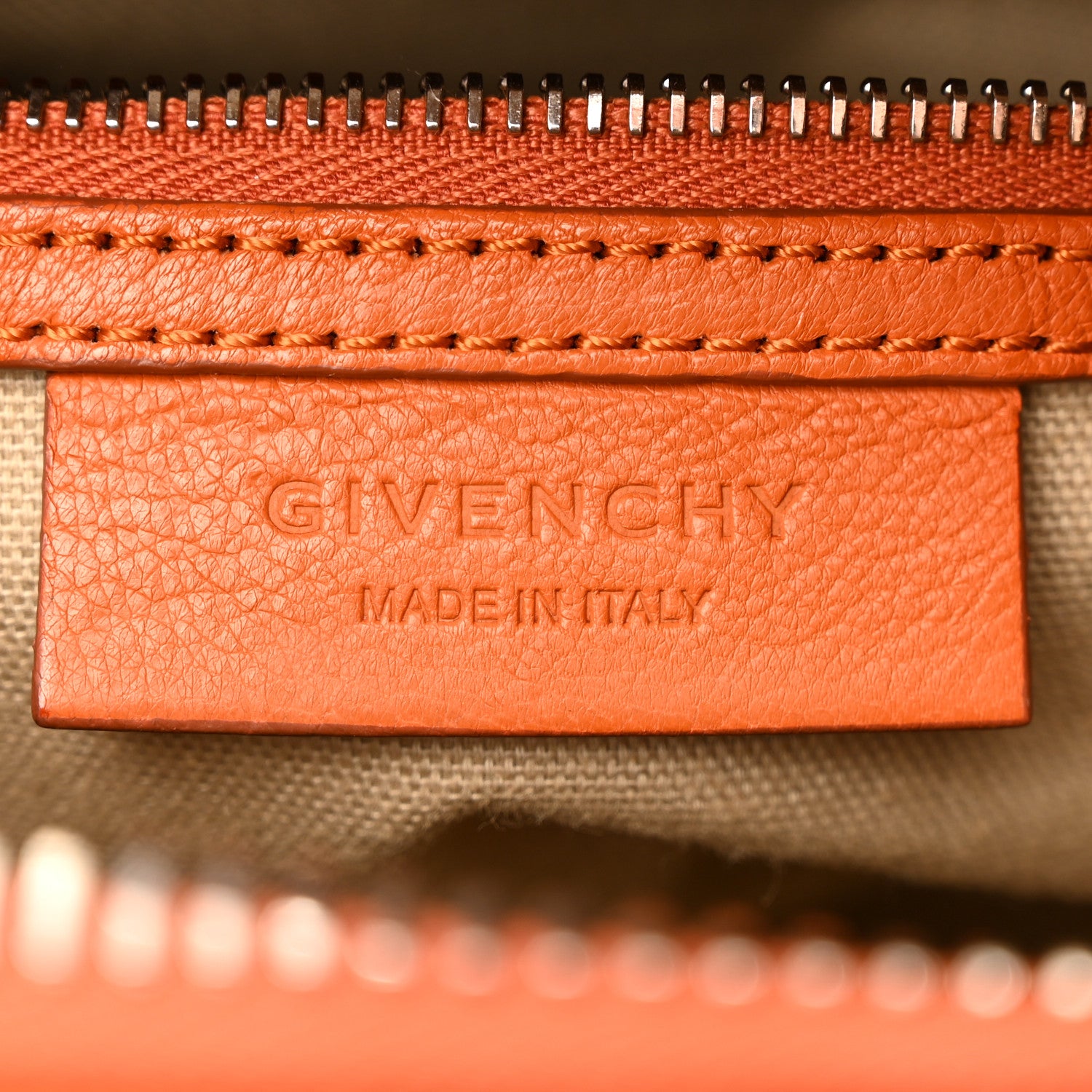 Givenchy Sugar Goatskin Small Antigona Rust 6 of 16