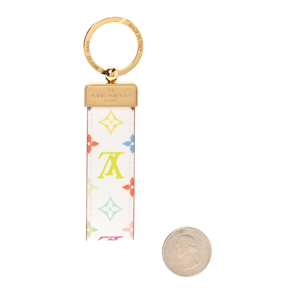 Louis Vuitton LV X TM Monogram Multicolor Dragonne Key Holder 2 of 3