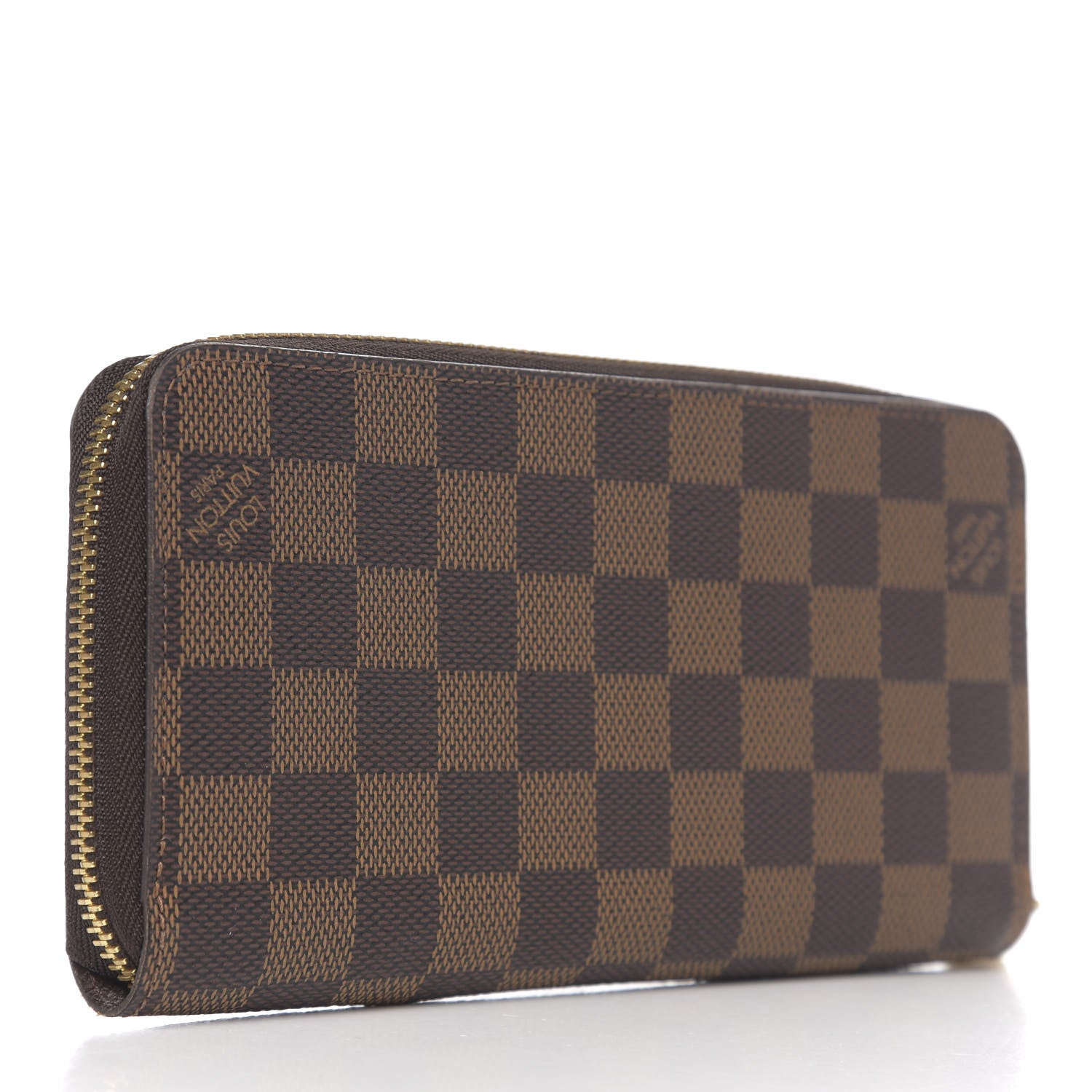 Louis Vuitton Damier Ebene Zippy Wallet 2 of 8