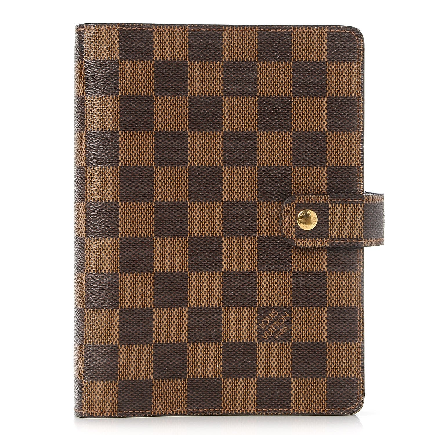 Louis Vuitton Damier Ebene Medium Ring Agenda Cover 1 of 7
