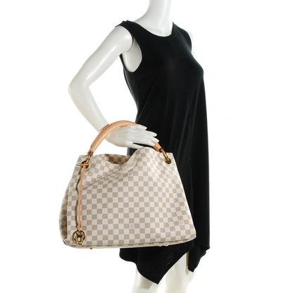 Louis Vuitton Damier Azur Artsy MM 2 of 8