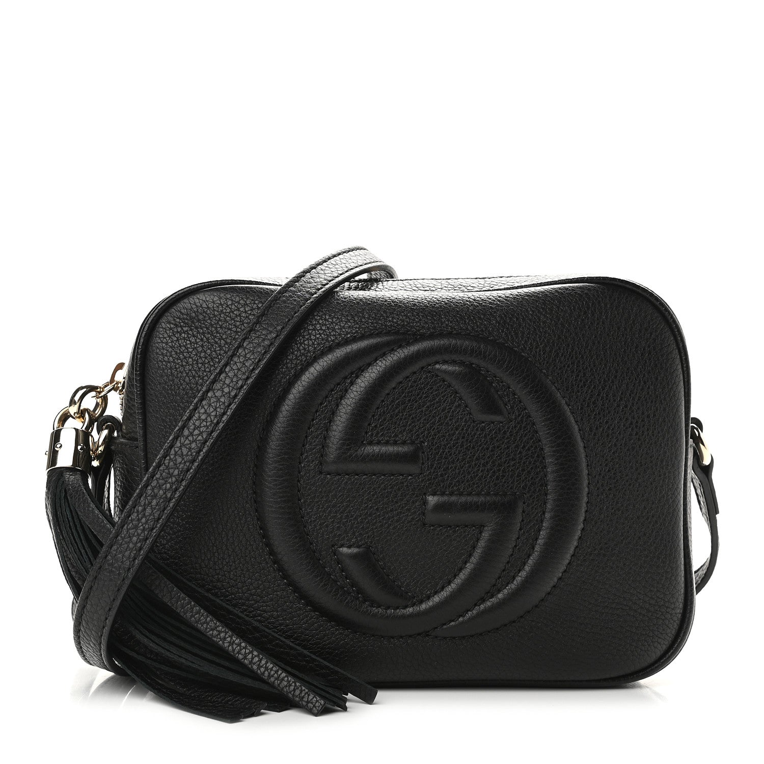 Gucci Pebbled Calfskin Small Soho Disco Bag Black 1 of 9