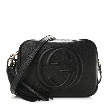 Gucci Pebbled Calfskin Small Soho Disco Bag Black 1 of 9