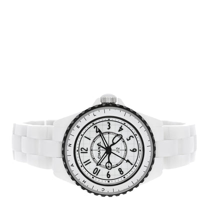 Chanel Stainless Steel Ceramic 33mm J12 Limited Edition Couture Quartz Watch White 2 of 5
