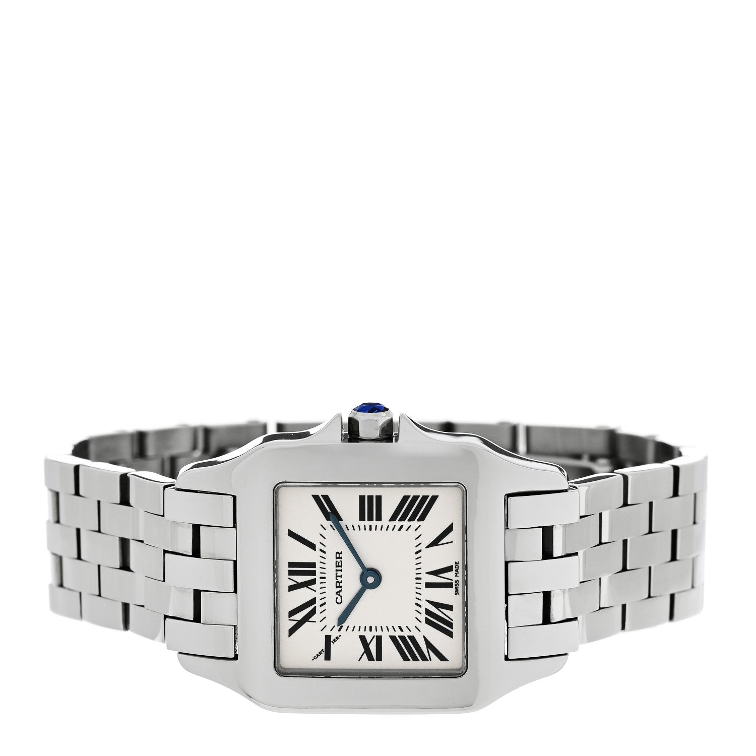 Cartier Stainless Steel 26mm Santos Demoiselle Quartz Watch 2 of 4