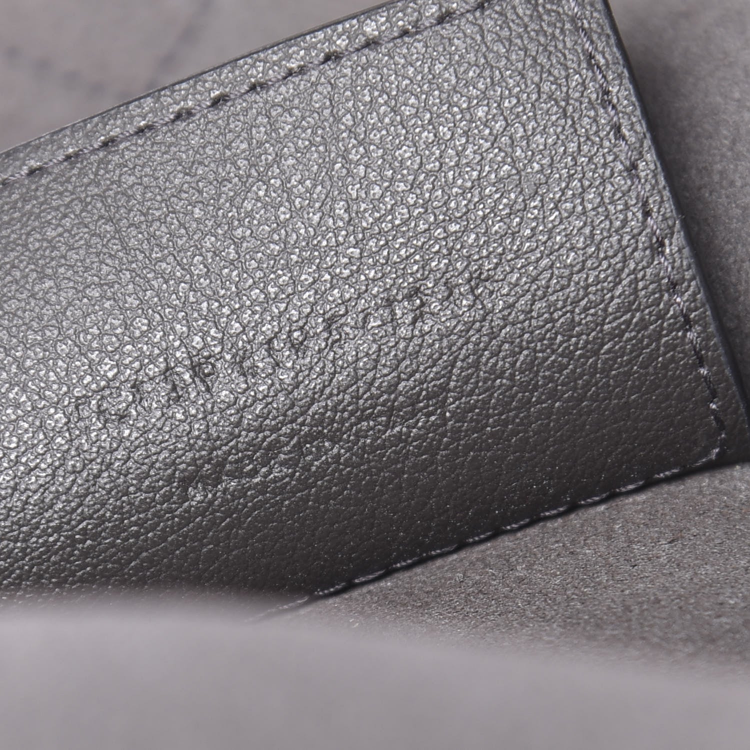 Saint Laurent Calfskin Large Shopping Tote Dark Grey 7 of 18