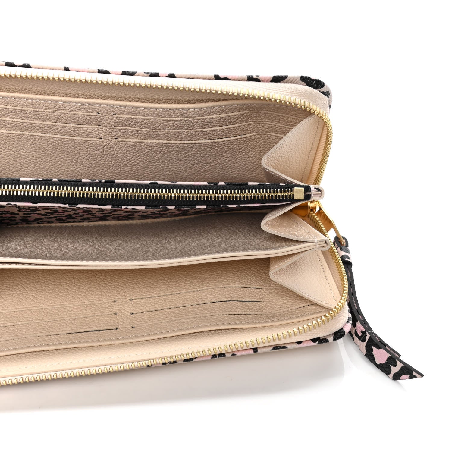 Louis Vuitton Empreinte Monogram Giant Wild At Heart Zippy Wallet Creme 4 of 4