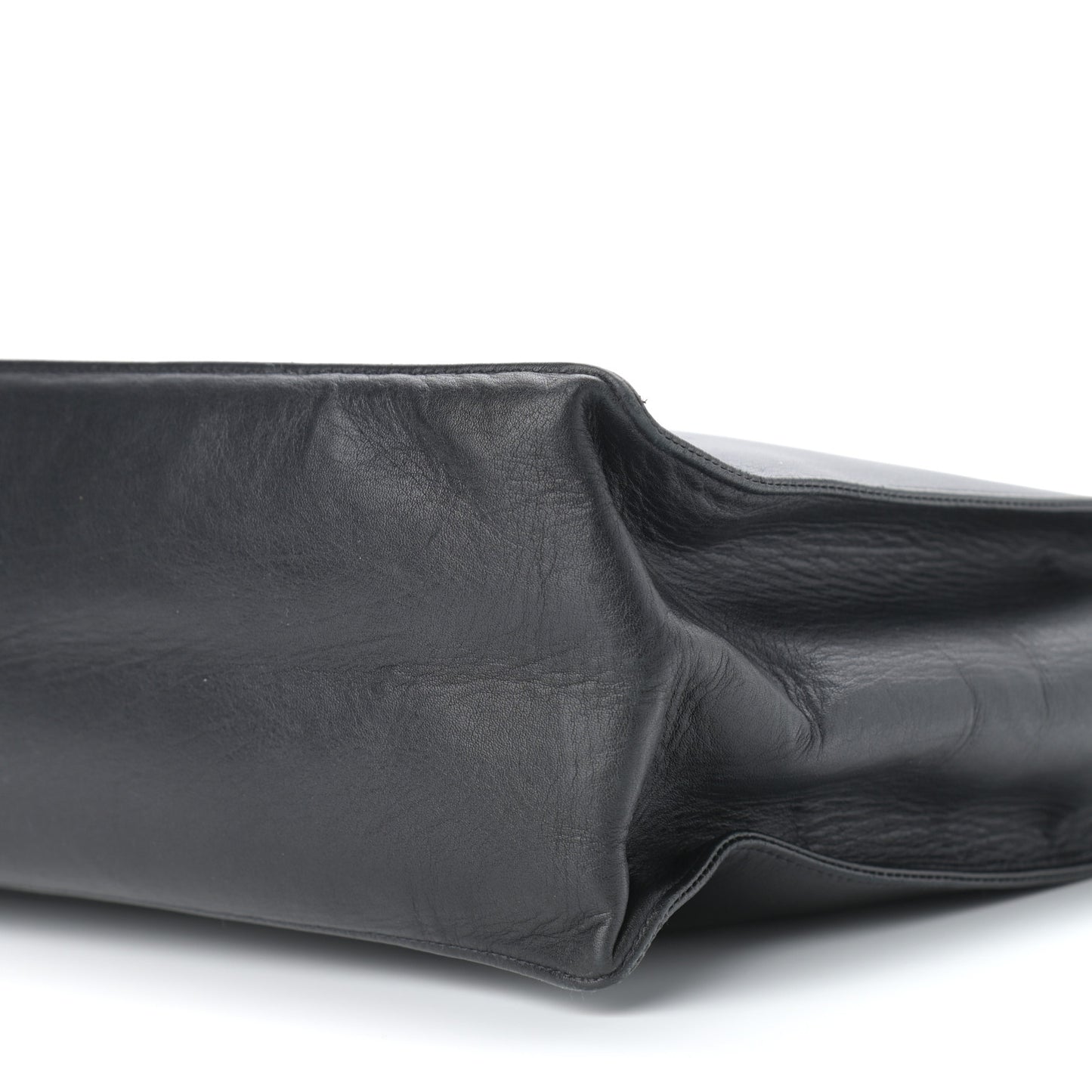 Calfskin CC Tote Black