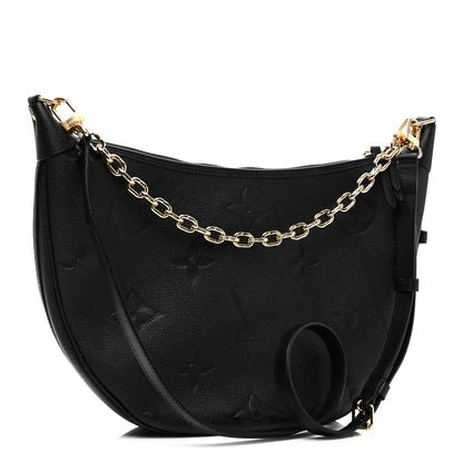 Louis Vuitton Empreinte Monogram Giant Loop Hobo Black 4 of 10