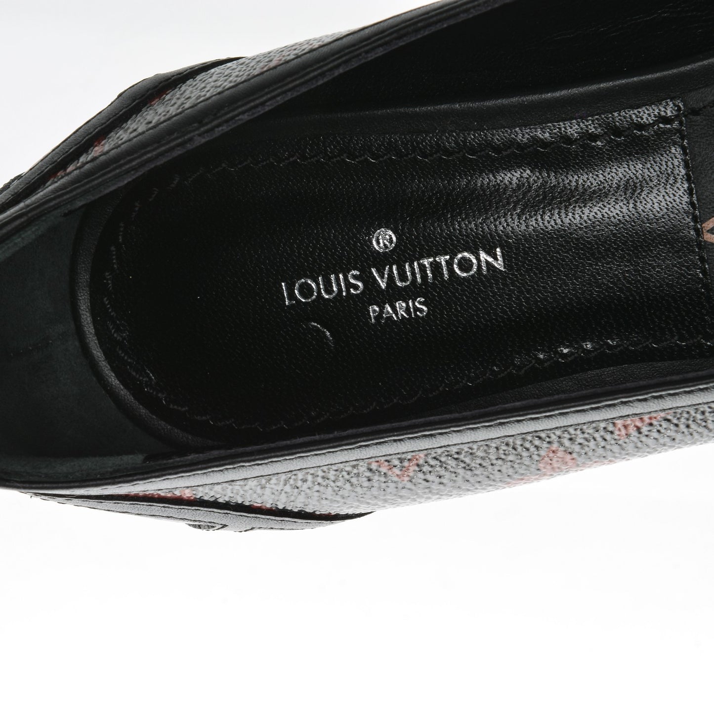 Monogram Infrarouge New Revival Ballerina Flats 36 Black