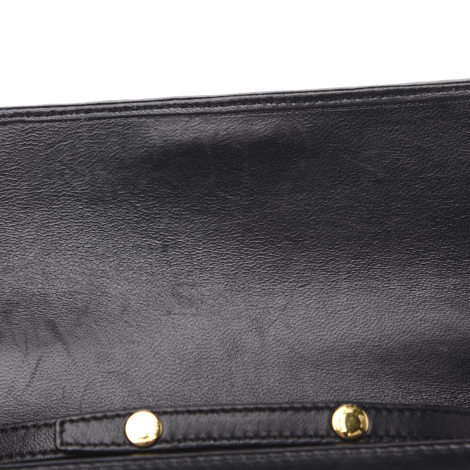 Miu Miu Nappa Matelasse Wallet On Chain Black 12 of 13