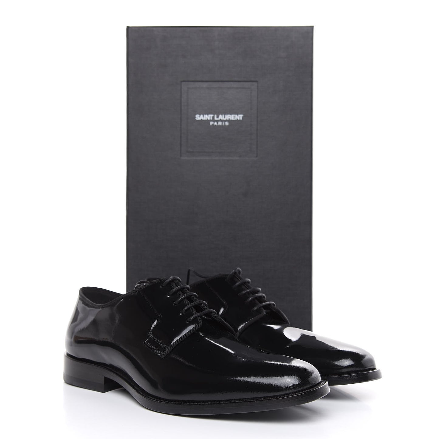 Patent Calfskin Dylan 20 Lu Lace Up Oxfords 40 Black