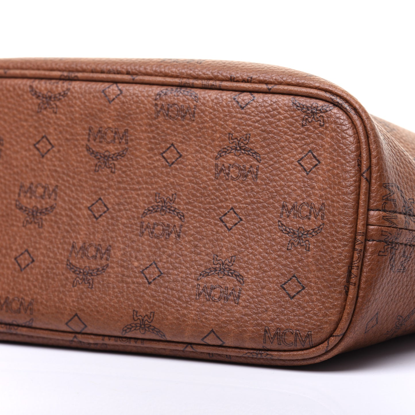 Visetos Dog Bone Shopper Tote Brown