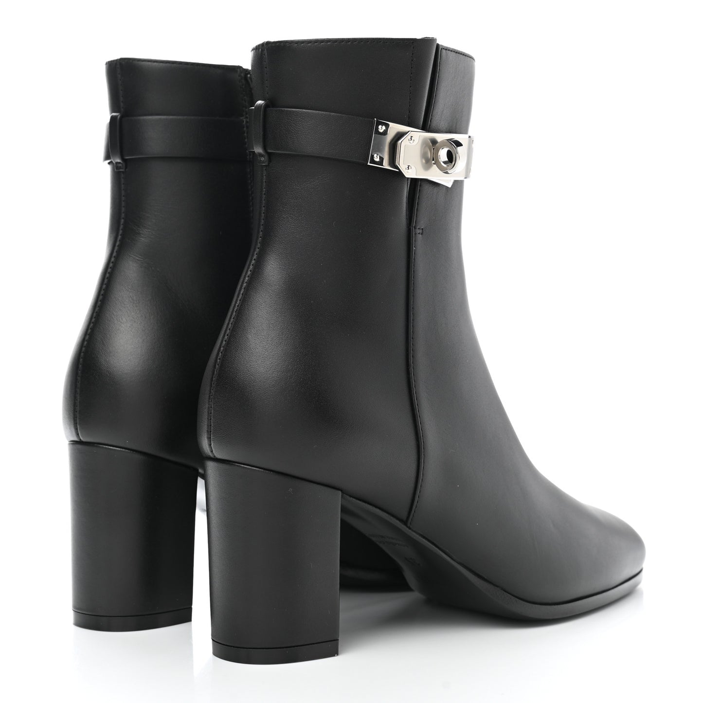 Calfskin Saint Germain Ankle Boots 35 Black