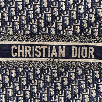 Christian Dior Oblique Large Book Tote Blue Multicolor 7 of 12