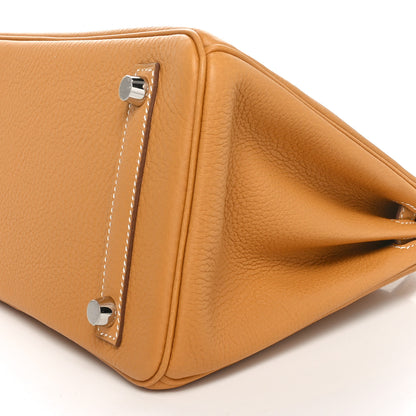 Hermes Togo Birkin 25 Natural Sable 10 of 11