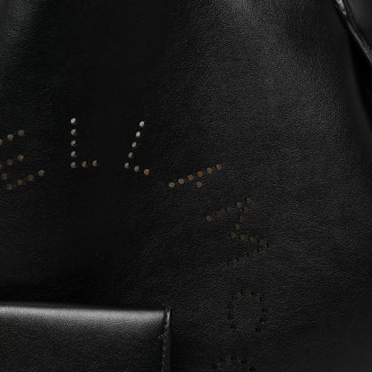 Stella McCartney Eco Alter Nappa East West Perforated Tote Black 8 of 11