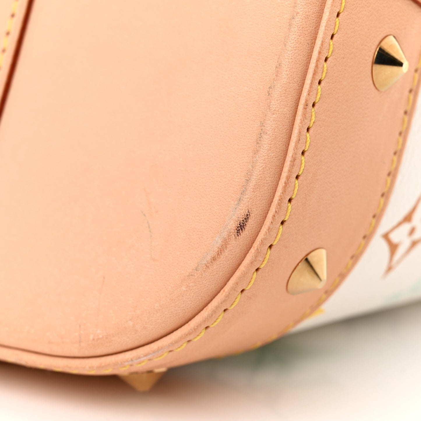 Monogram Multicolor Alma GM White