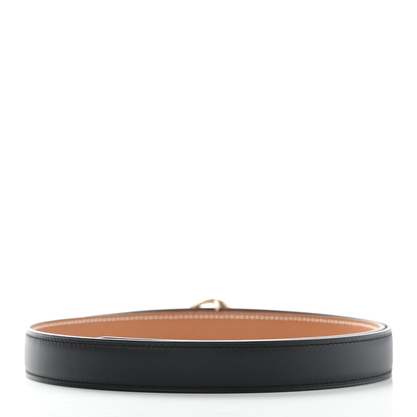 Swift Epsom 24mm Mini Belt 85 Black Gold