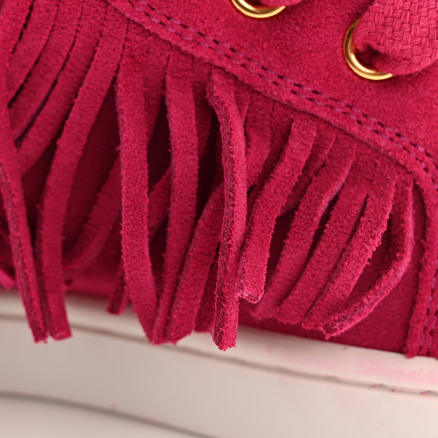 Suede Coachelito Flat Sneakers 35 Pink